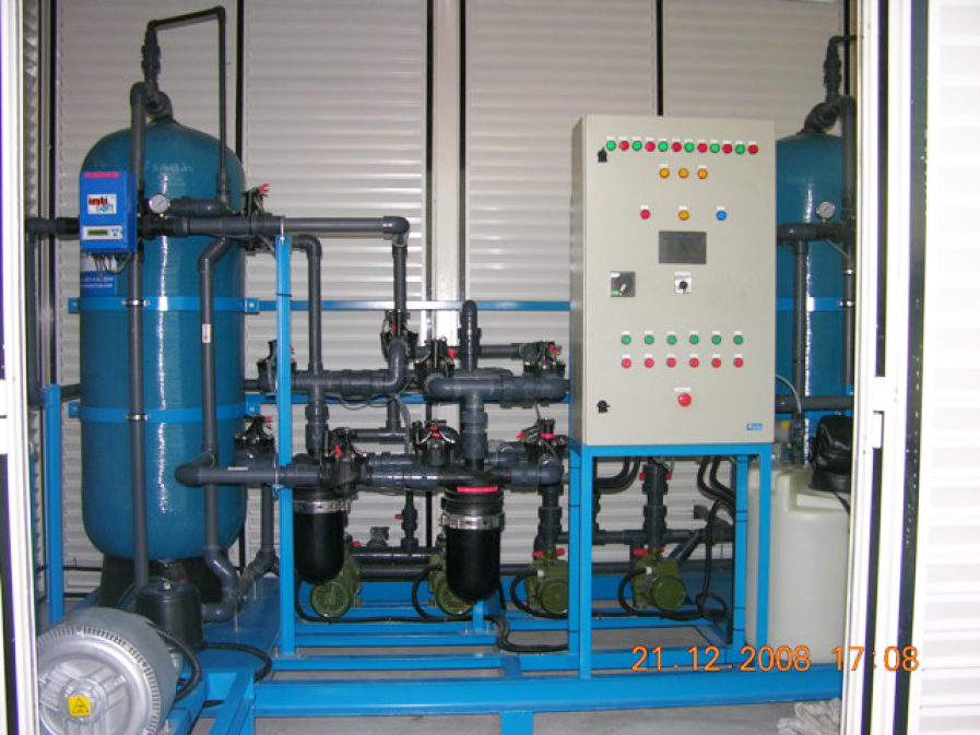 PACT MarinePackage Grey Water Treatment Plant